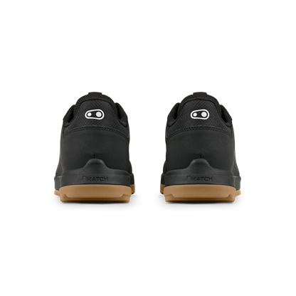 Chaussures VTT CRANKBROTHERS MALLET TRAIL LACE CLIP Noir/Gum — vue arrière