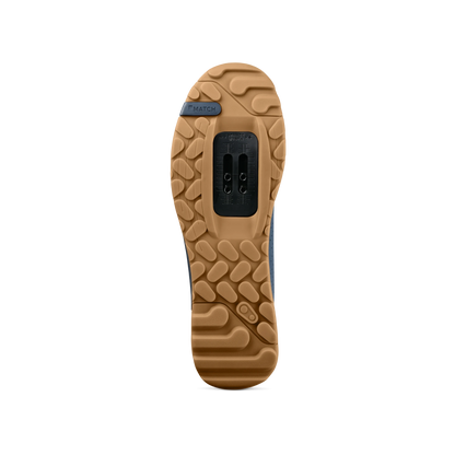 Chaussures VTT CRANKBROTHERS MALLET TRAIL LACE CLIP Bleu/Gum — semelle
