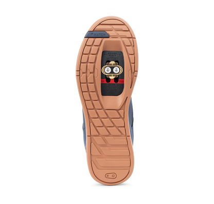 Chaussures VTT CRANKBROTHERS MALLET LACE CLIP-IN Marine/Argent/Gum