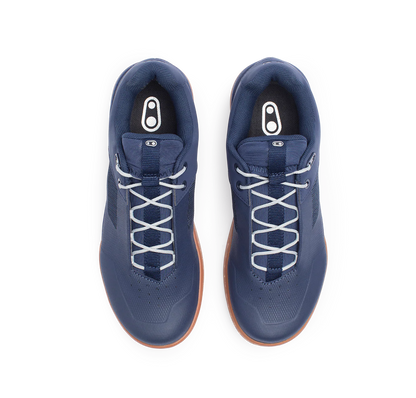 Chaussures VTT CRANKBROTHERS MALLET LACE CLIP-IN Marine/Argent/Gum