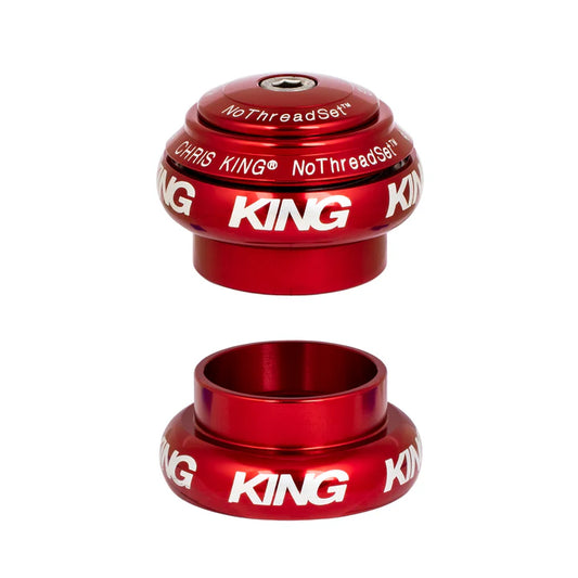 Jeu de Direction Externe CHRIS KING NOTHREADSET 1"1/8 EC34 Rouge