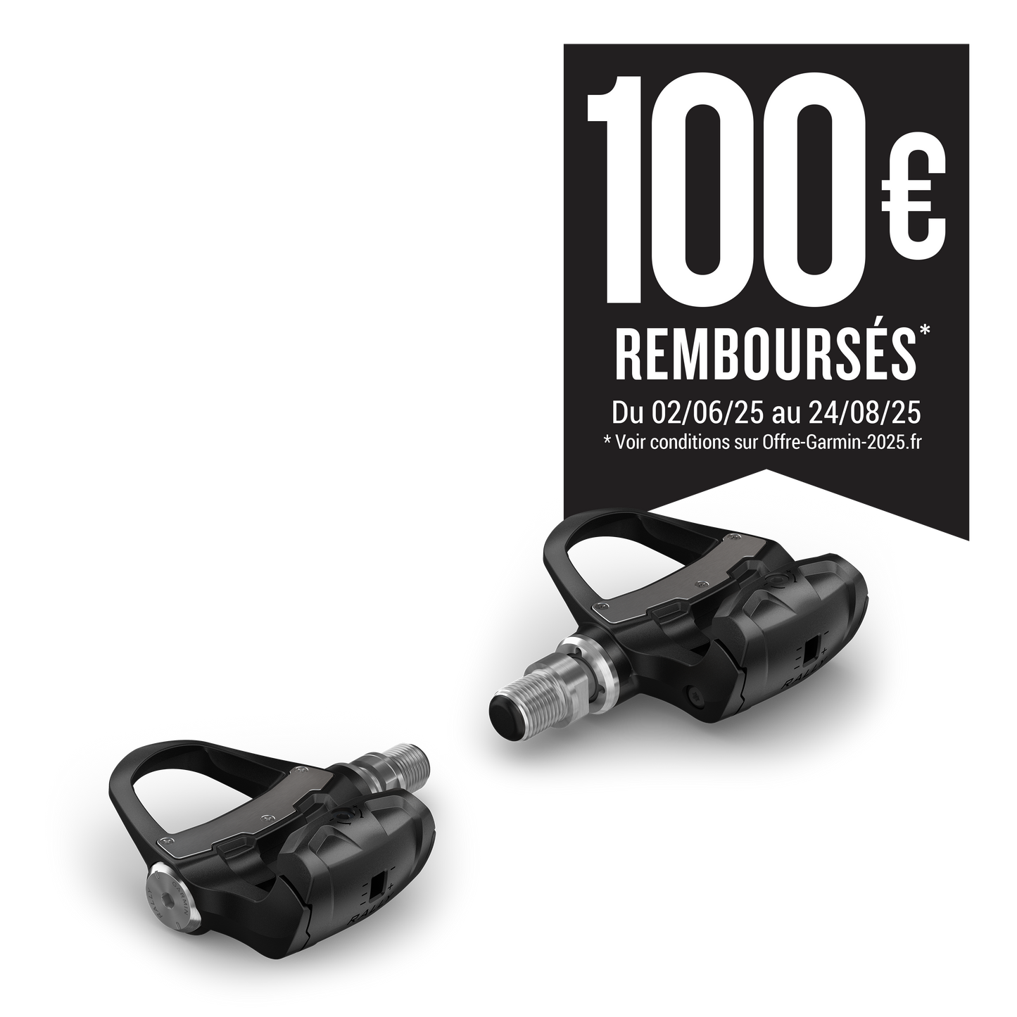 Pédales Capteur de Puissance GARMIN RALLY RK 100