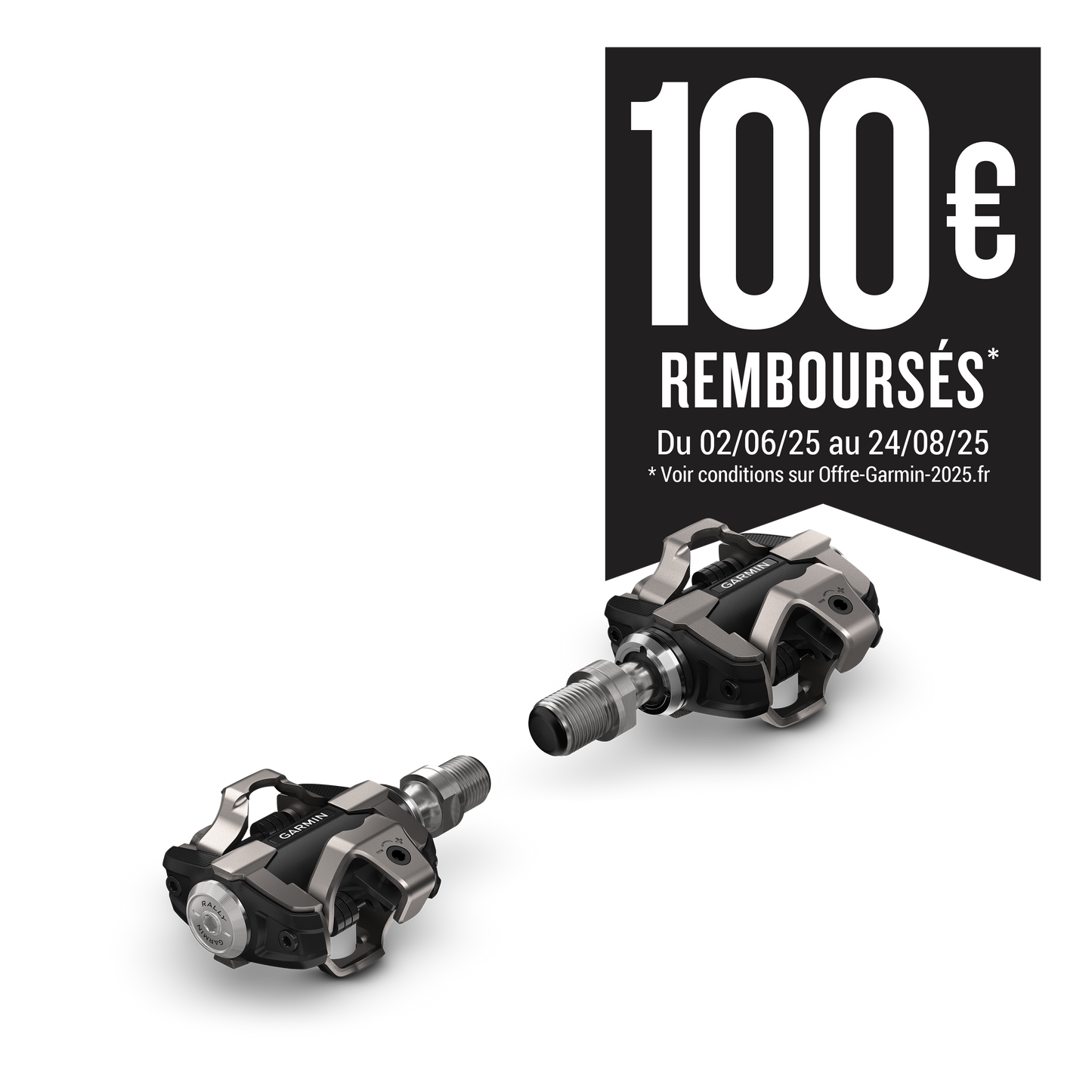 Pédales Capteur de Puissance GARMIN RALLY XC 100