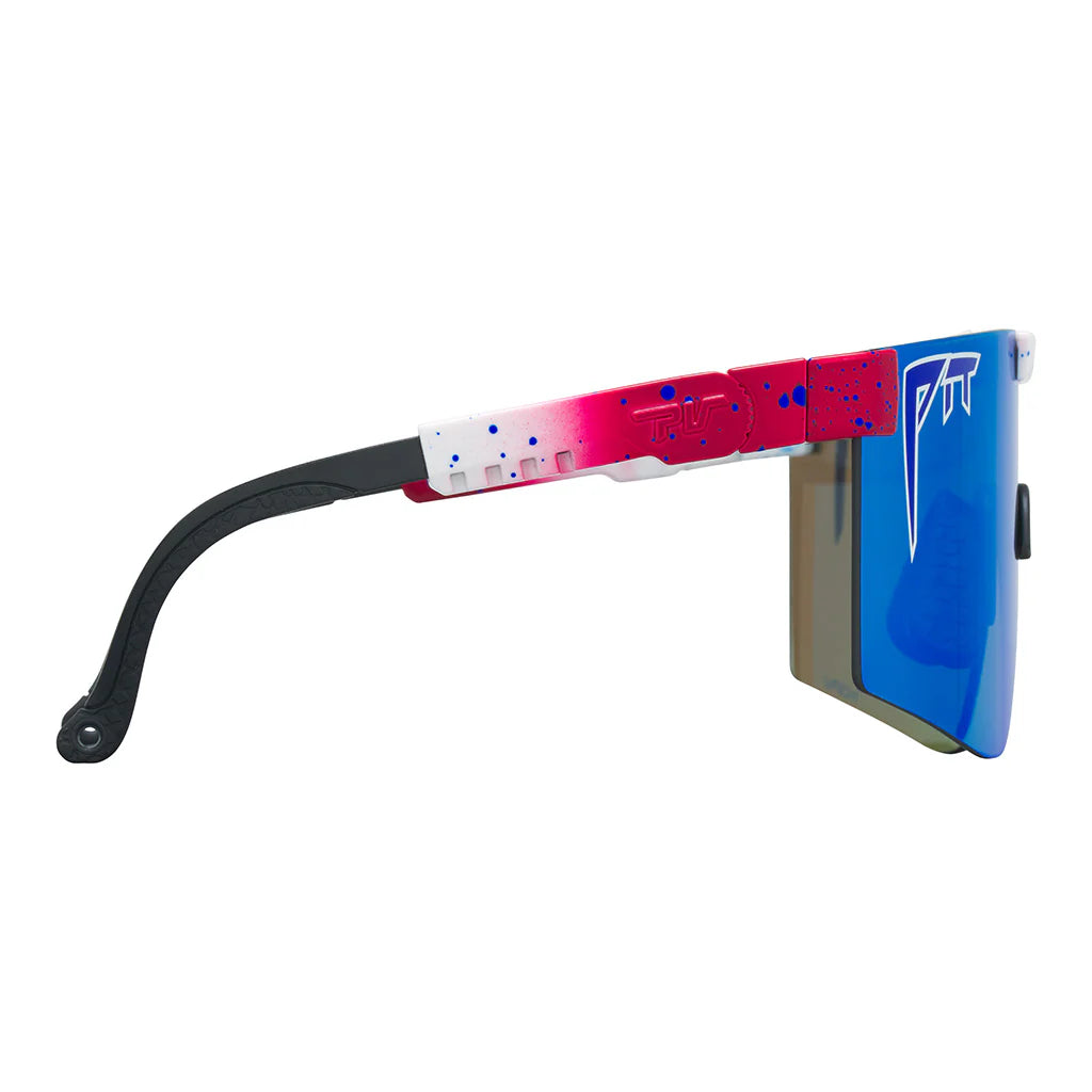 Lunettes PIT VIPER THE FIRECRACKER ORIGINAL 2.0 WIDE HDPV Polarized Bleu