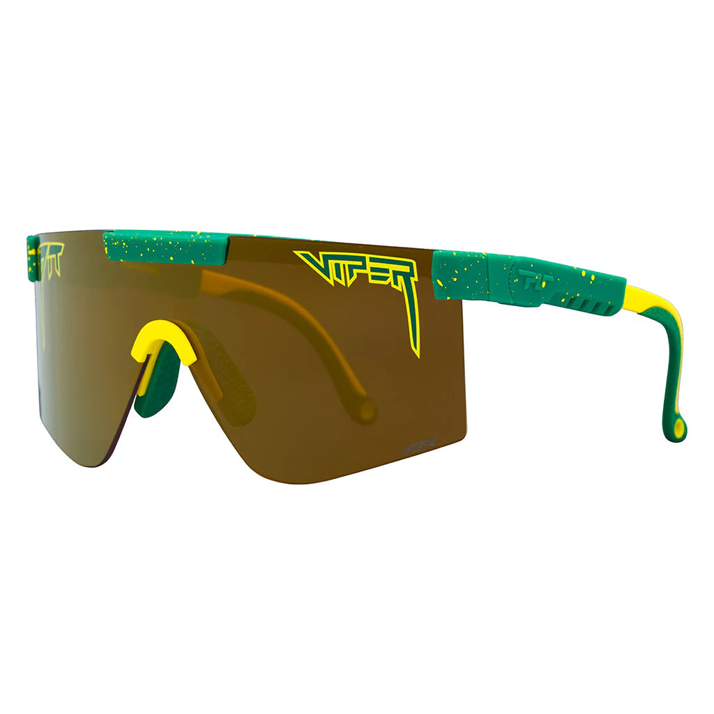 Lunettes PIT VIPER THE STRAYA ORIGINAL 2.0 WIDE HDPV Polarisée Gold