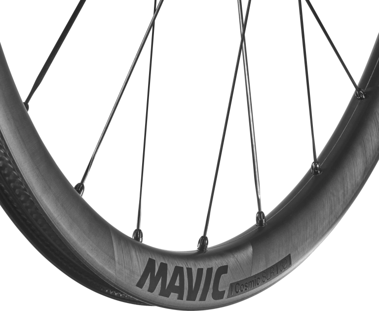 Roue Avant MAVIC COSMIC SLR 32 Tubeless Ready (Center Lock) Noir