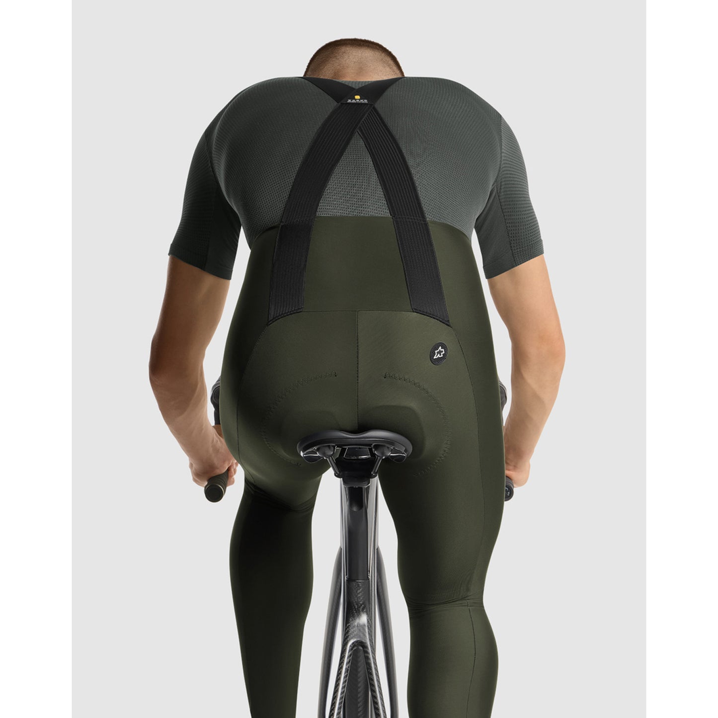 Cuissard Long à Bretelles ASSOS MILLE GT SPRING FALL S11 Deep Green