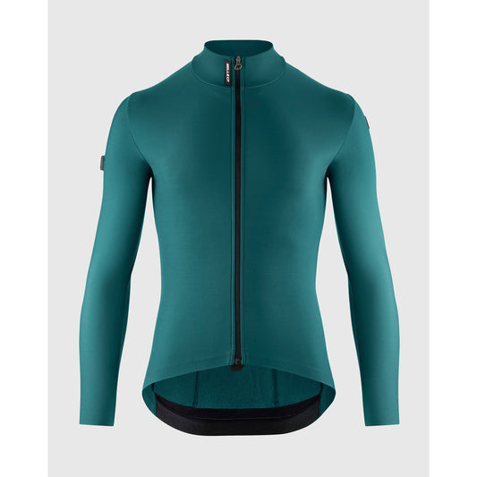 Maillot ASSOS MILLE GT SPRING FALL C2 Manches Longues Foundation Green