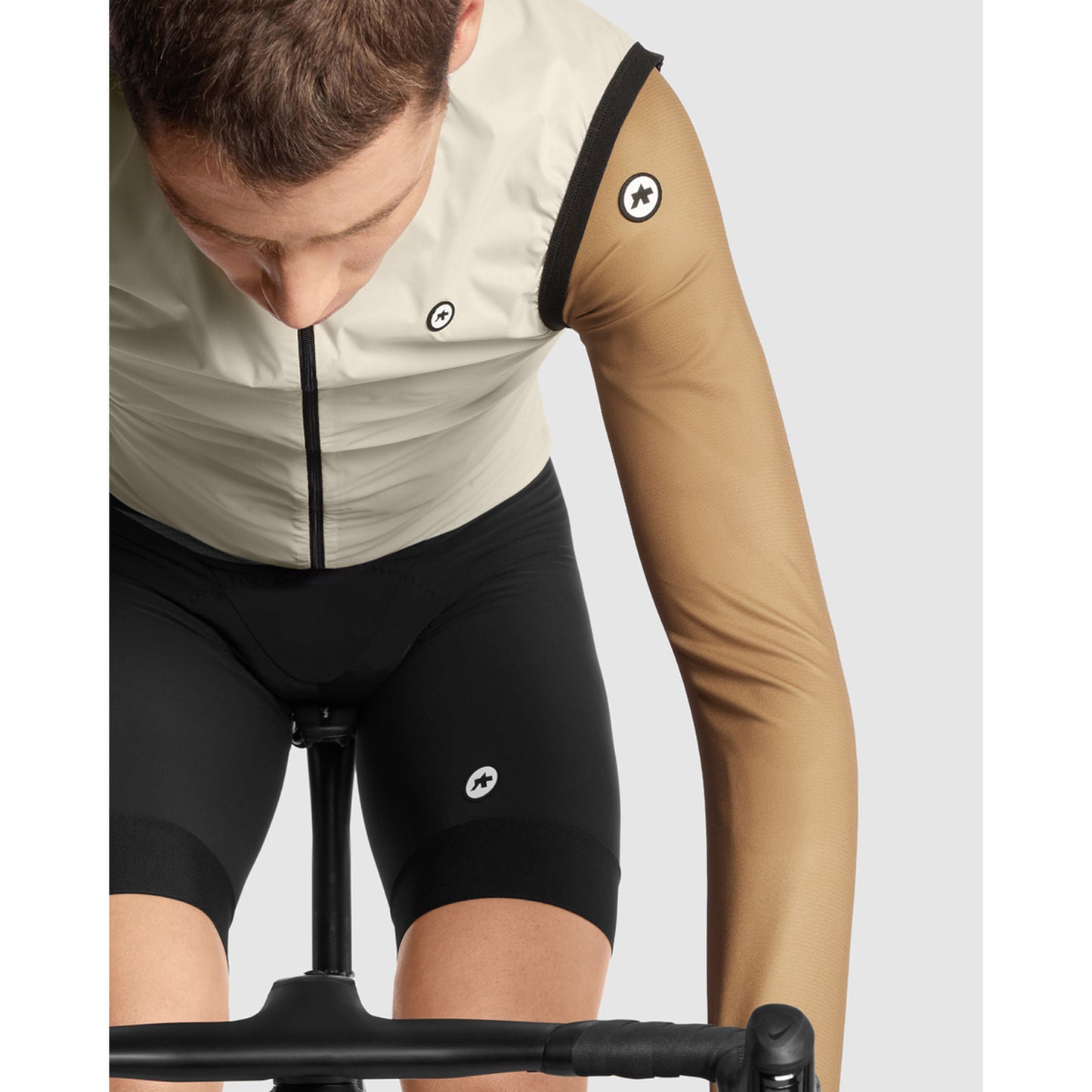 Veste Sans Manches ASSOS MILLE GT WIND C2 Moon Sand