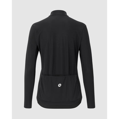 Maillot ASSOS UMA GT SPRING FALL C2 Manches Longues Femme Noir