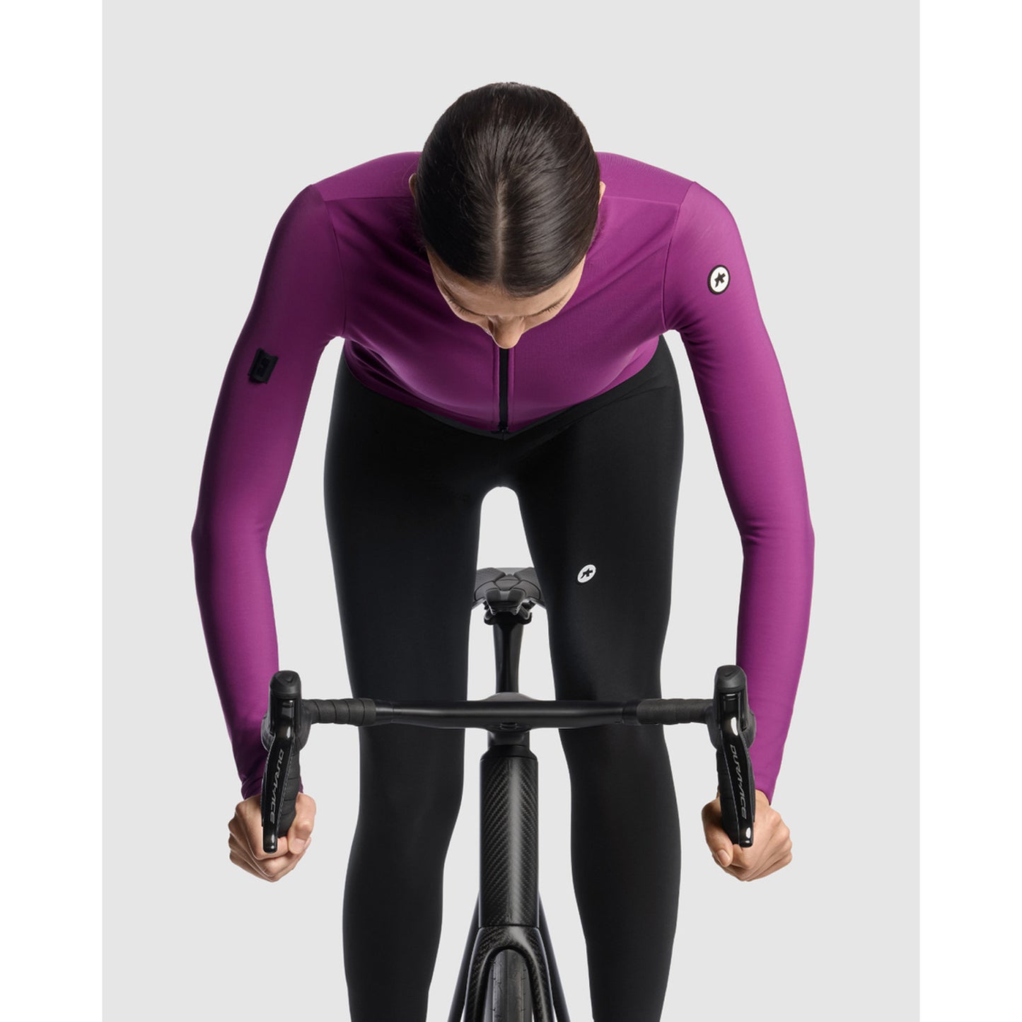 Maillot ASSOS UMA GT SPRING FALL C2 Manches Longues Femme Alchemy Purple