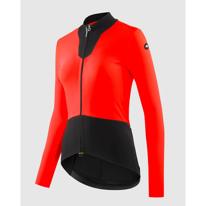 Maillot ASSOS DYORA R SPRING FALL S11 Manches Longues Femme LollyRed