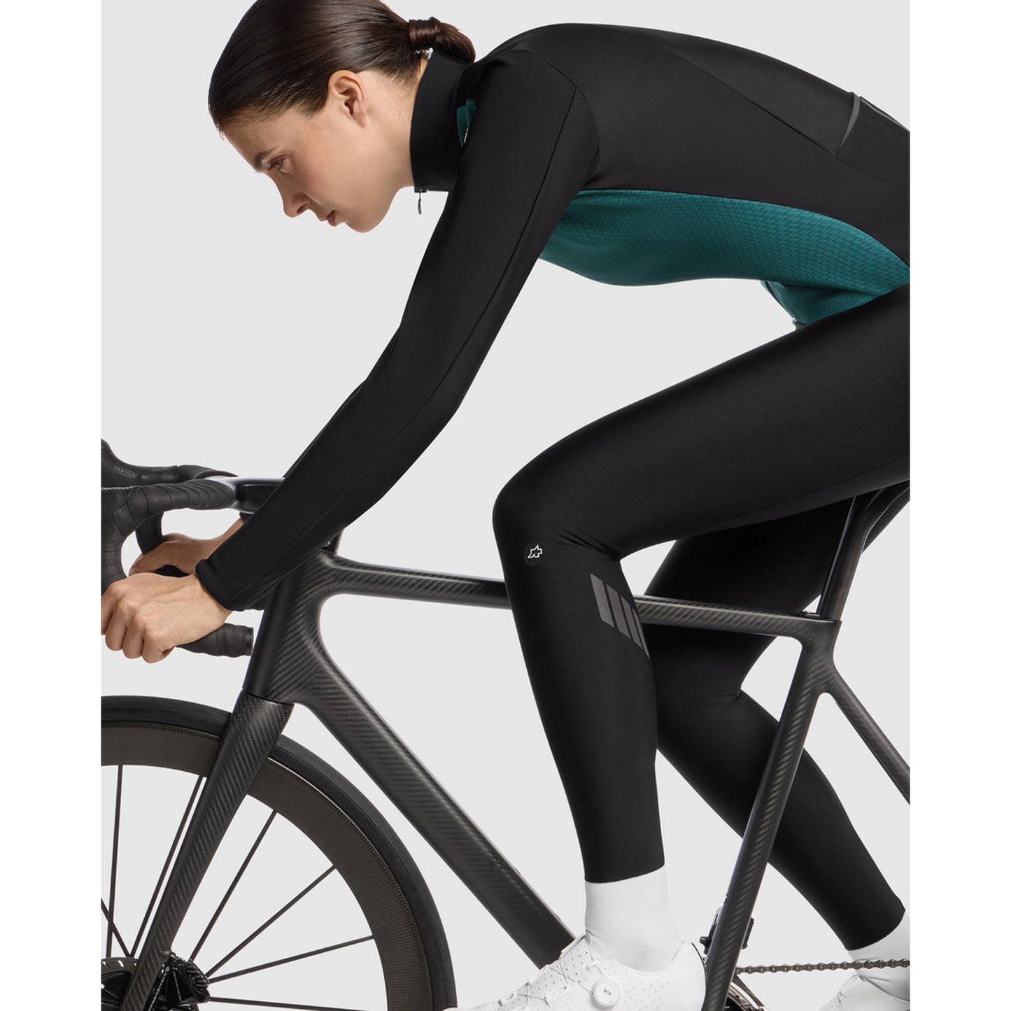 Veste ASSOS UMA GT HASHOOGI WINTER S11 Femme Foundation Green