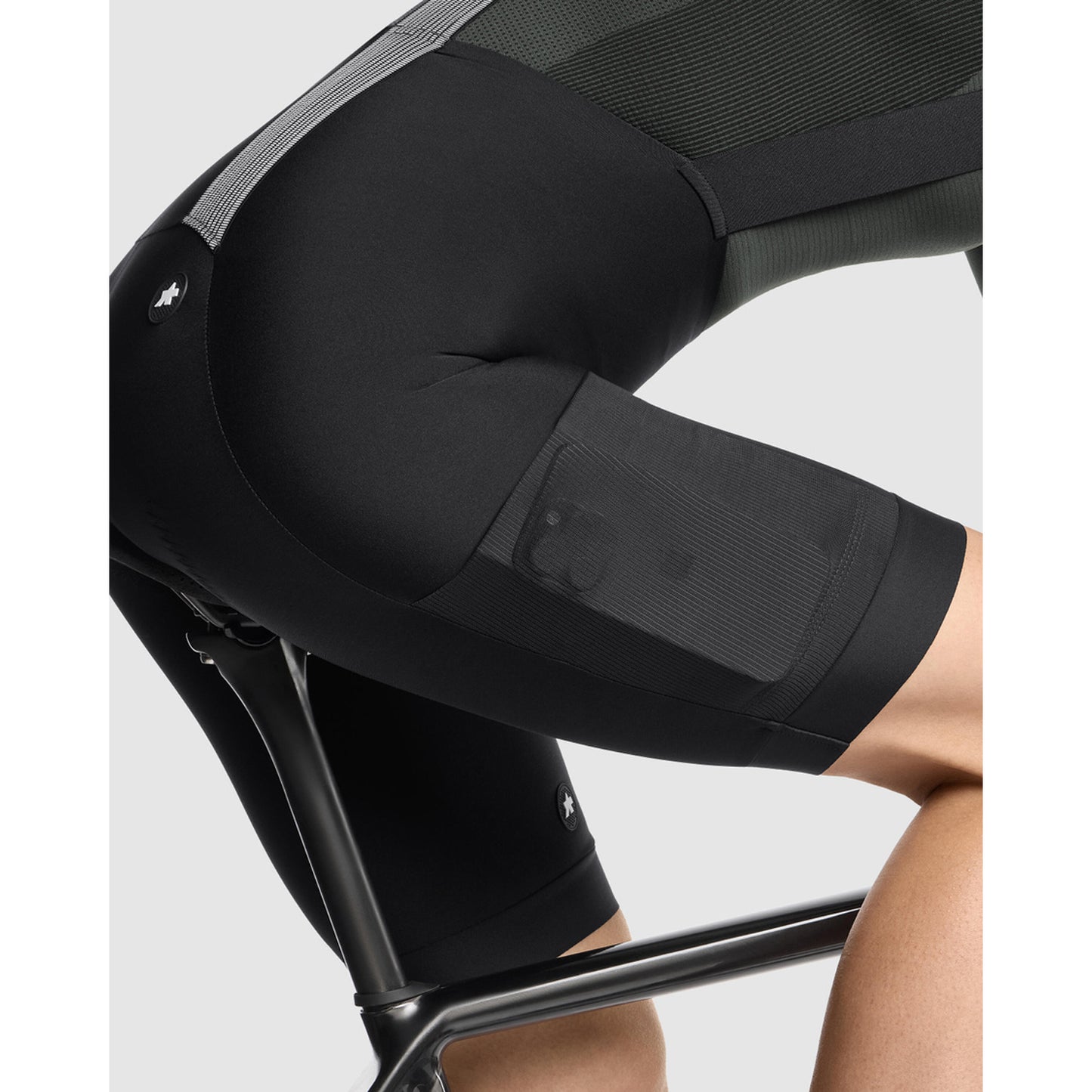 Cuissard Court à Bretelles ASSOS TACTICA SPRING FALL T5 Femme Noir