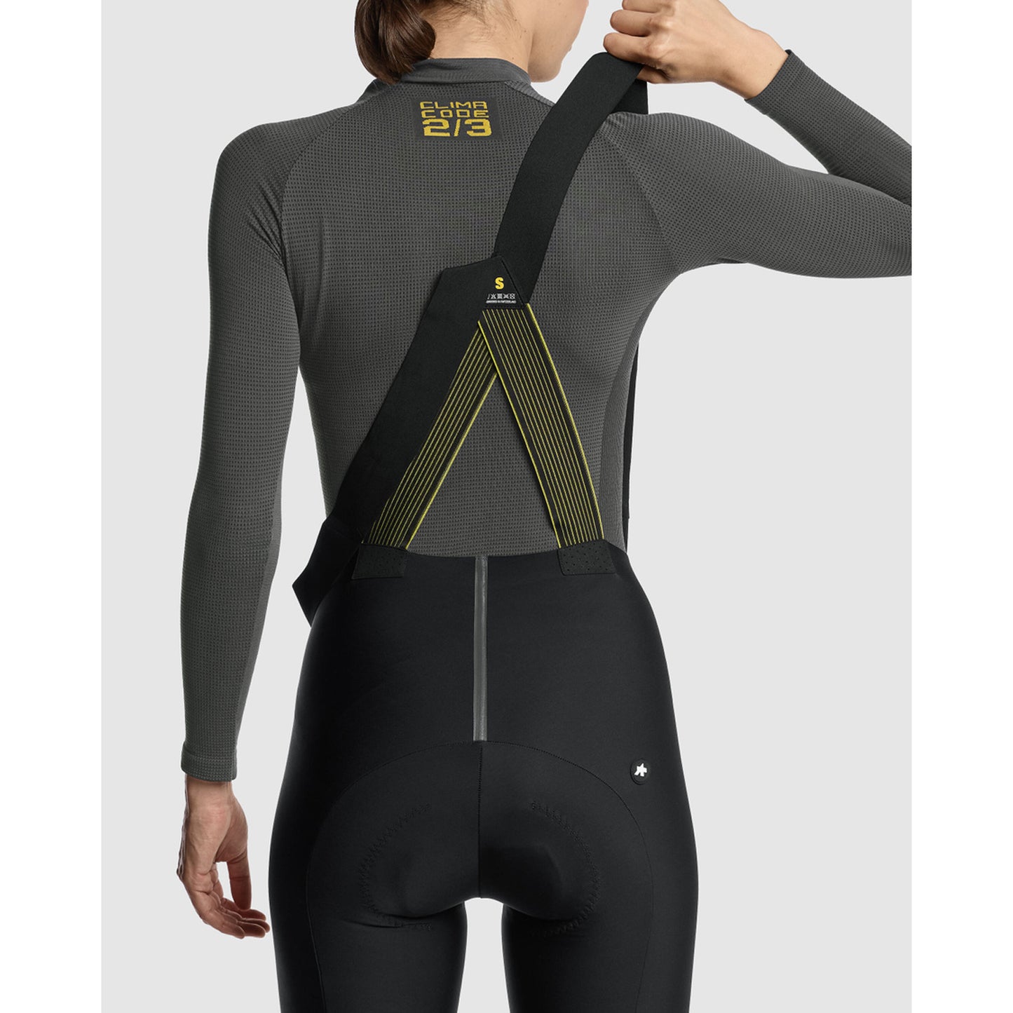Sous-vêtement ASSOS SPRING FALL P1 Manches Longues Femme Gris