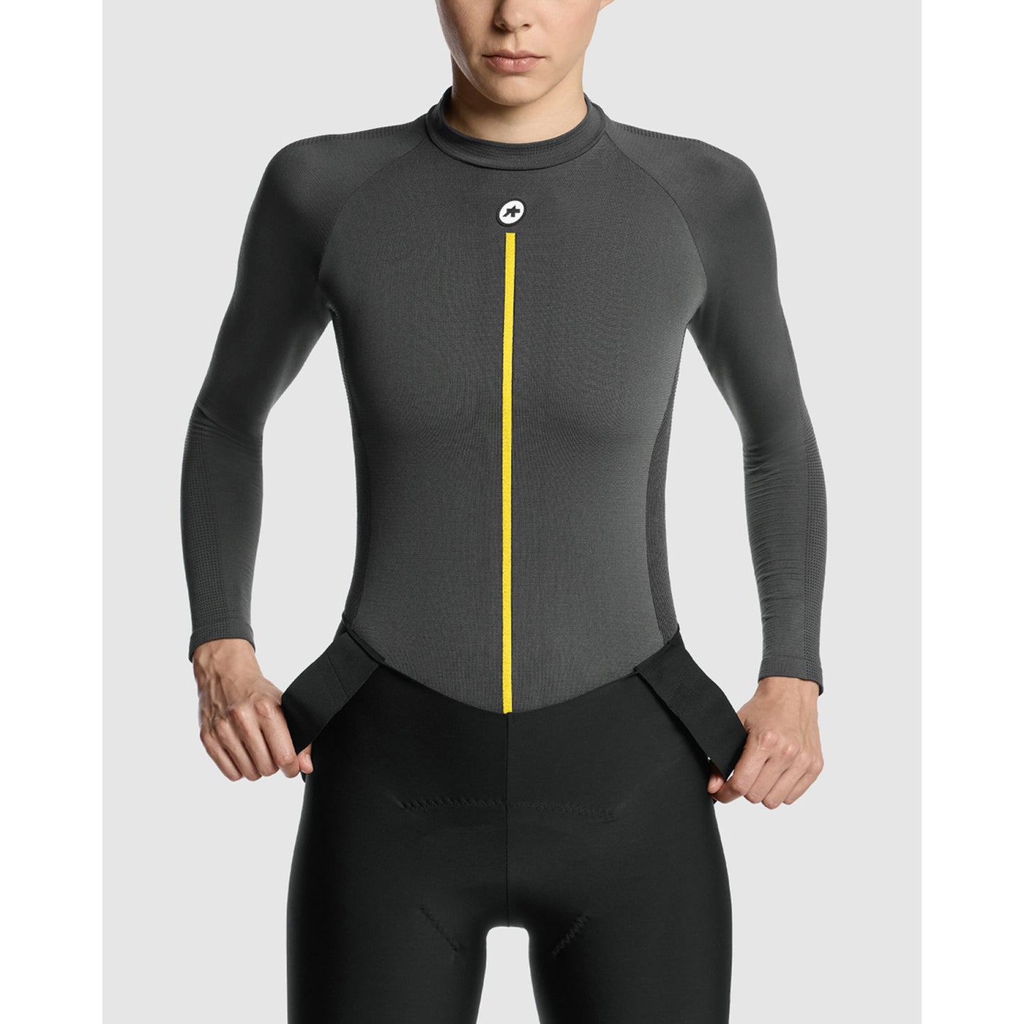 Sous-vêtement ASSOS SPRING FALL P1 Manches Longues Femme Gris