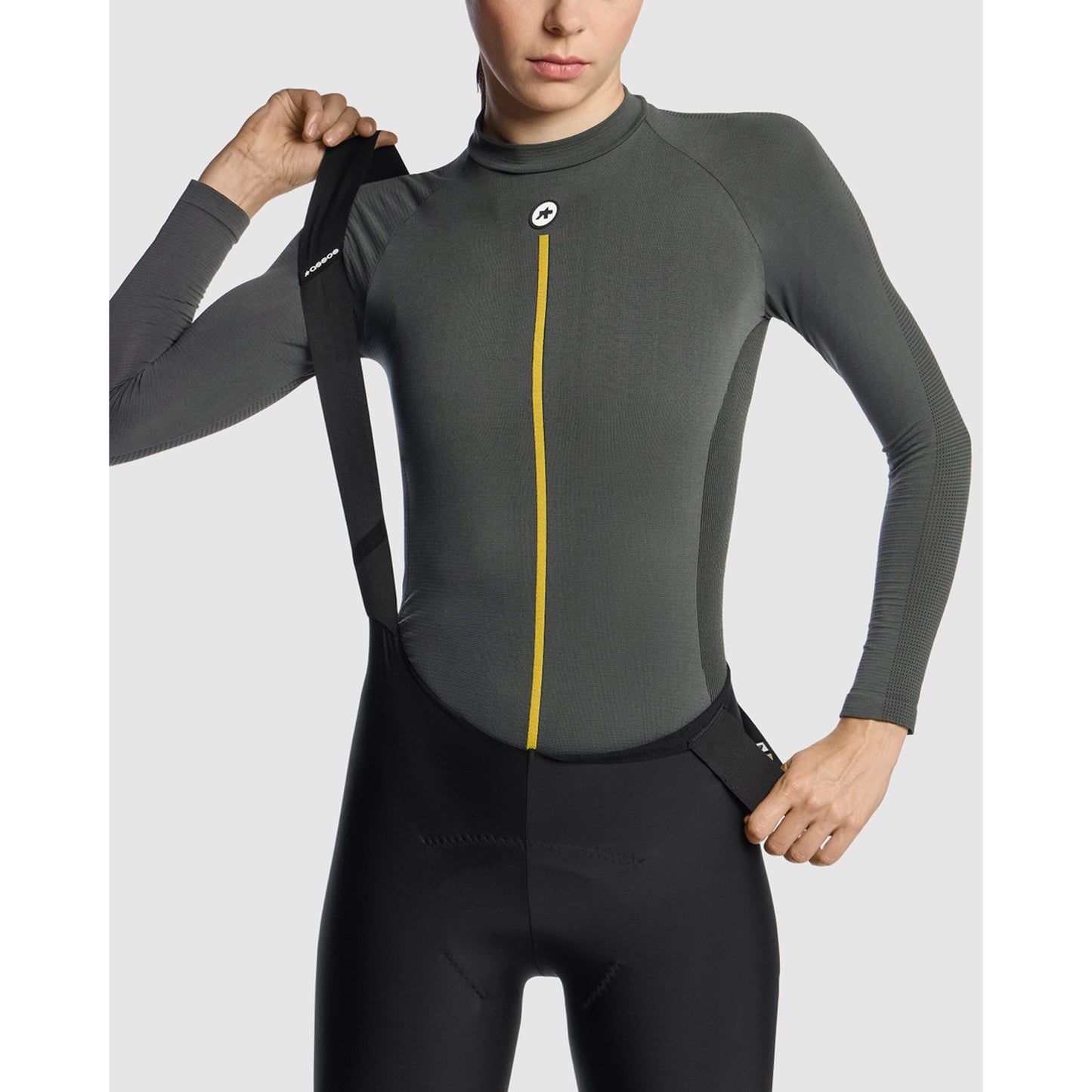 Sous-vêtement ASSOS SPRING FALL P1 Manches Longues Femme Gris