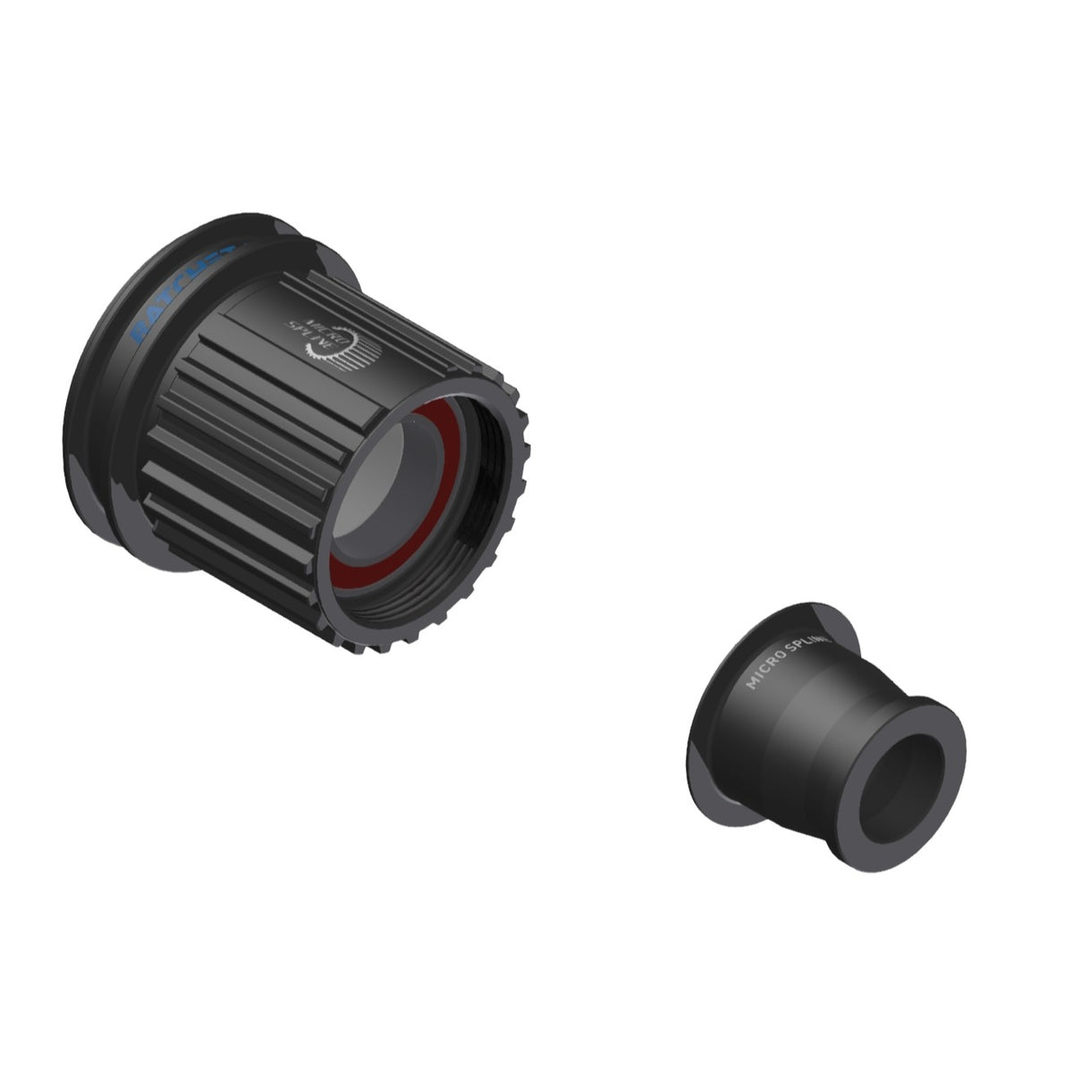 Corps de Roue Libre DT SWISS Ratchet EXP Hybrid MTB Type Shimano Micro Spline Axe 12x142/148 mm Acier