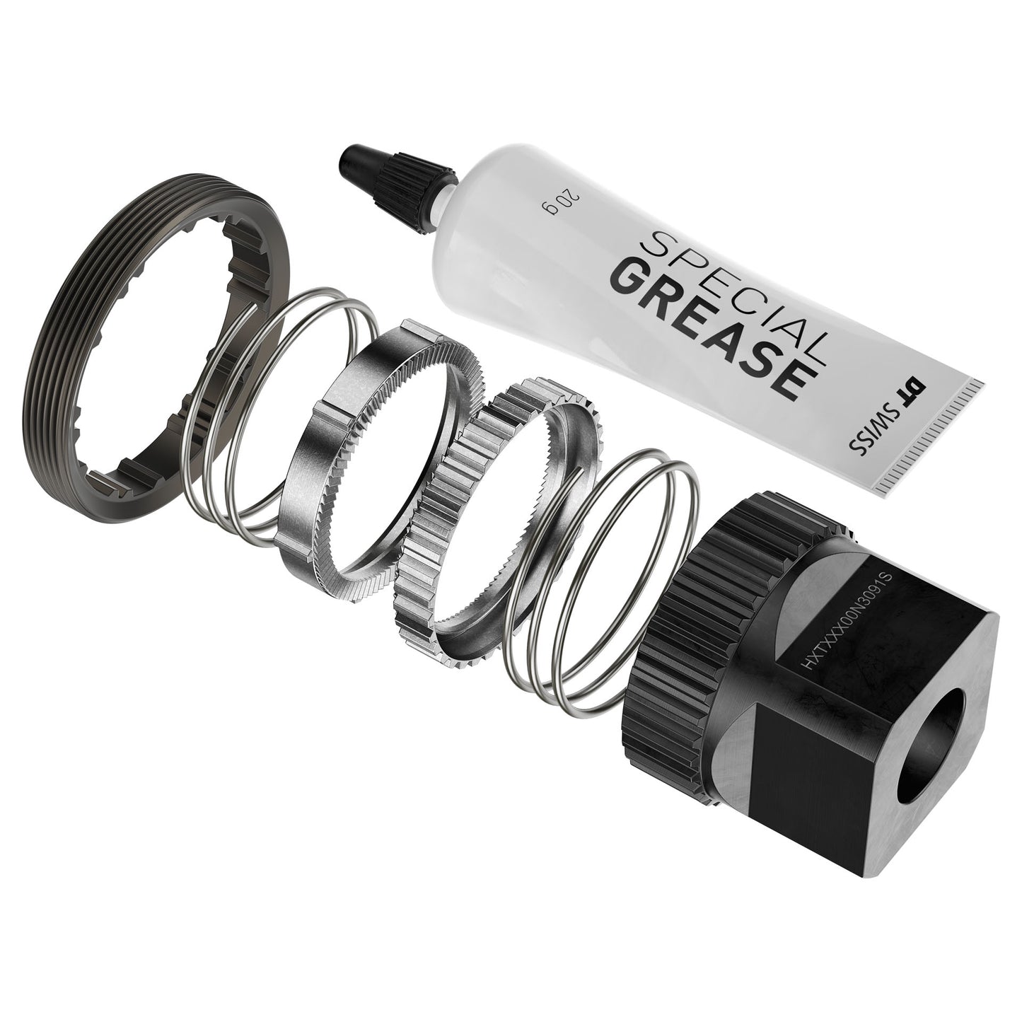 Kit Upgrade RATCHET DT SWISS DEG90T DF 0/10/20° Anti Pedal Kickback avec Outil