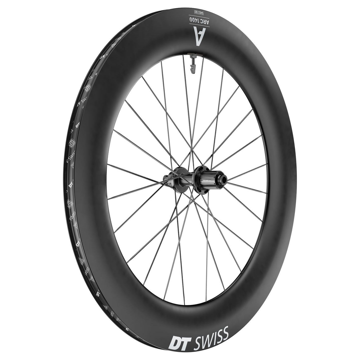 Roue Arrière DT SWISS ARC 1400 DICUT 85 Tubeless Ready (Center Lock)