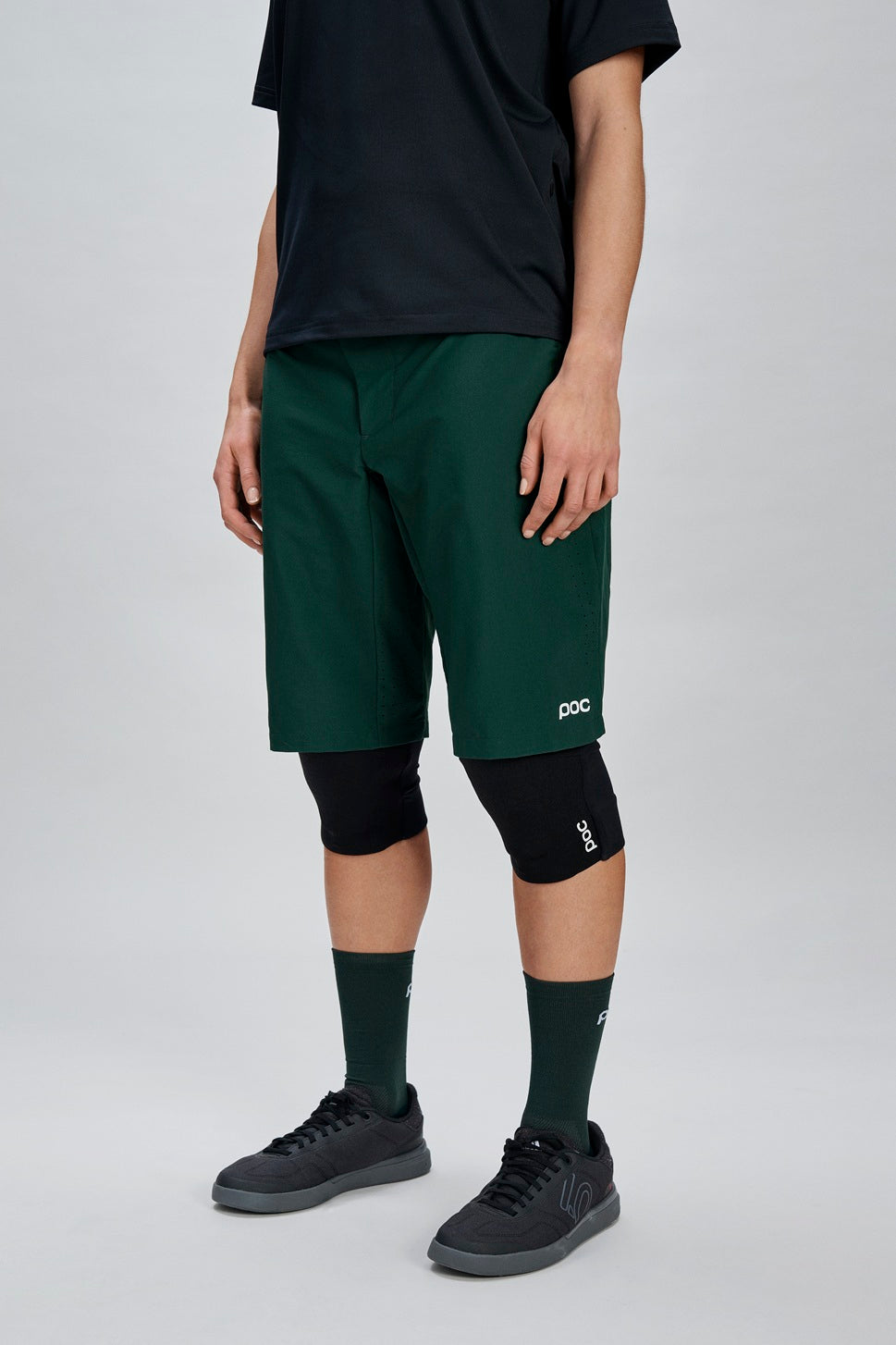 Short POC MOTION AIR Femme Kaki