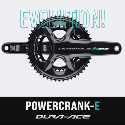 Pédalier Capteur de Puissance INPEAK POWERCRANK-E TWIN2 LR Shimano Dura-Ace R9200