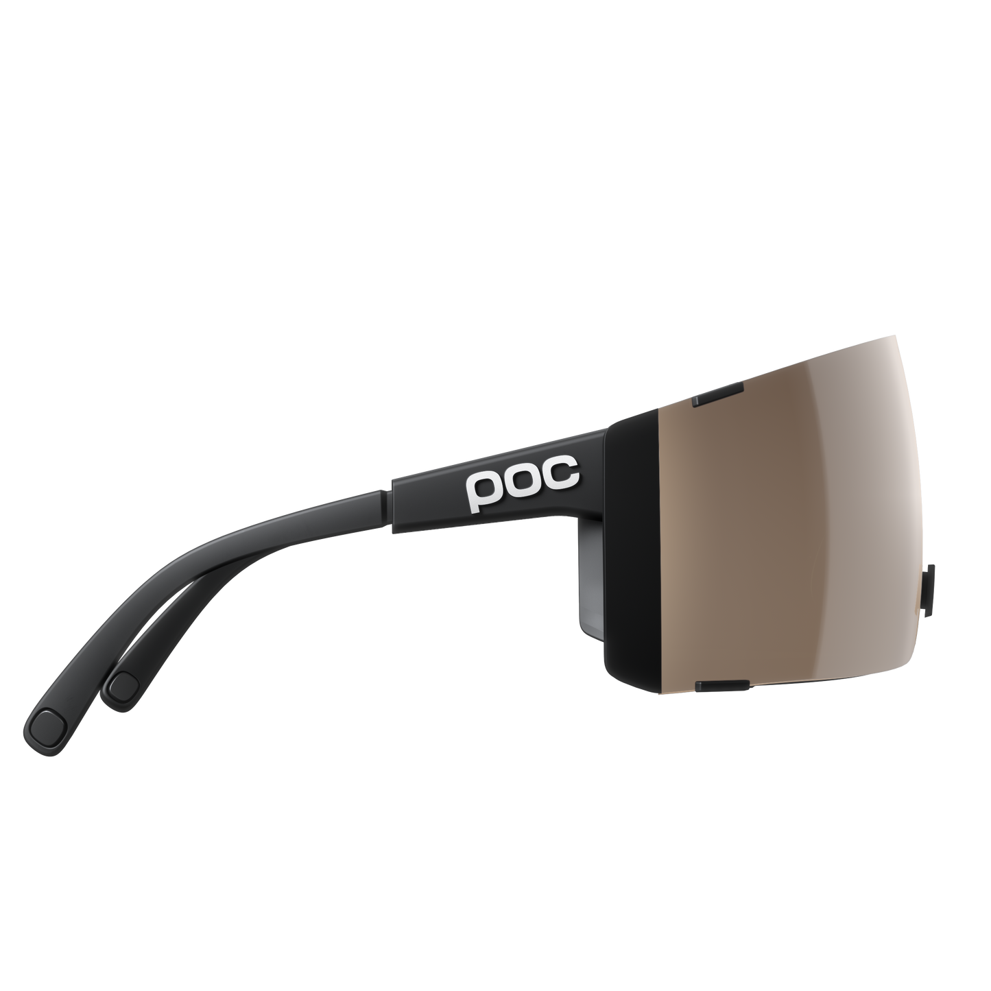 Lunettes POC PROPEL Noir Verre Clarity Trail Partly Sunny Silver