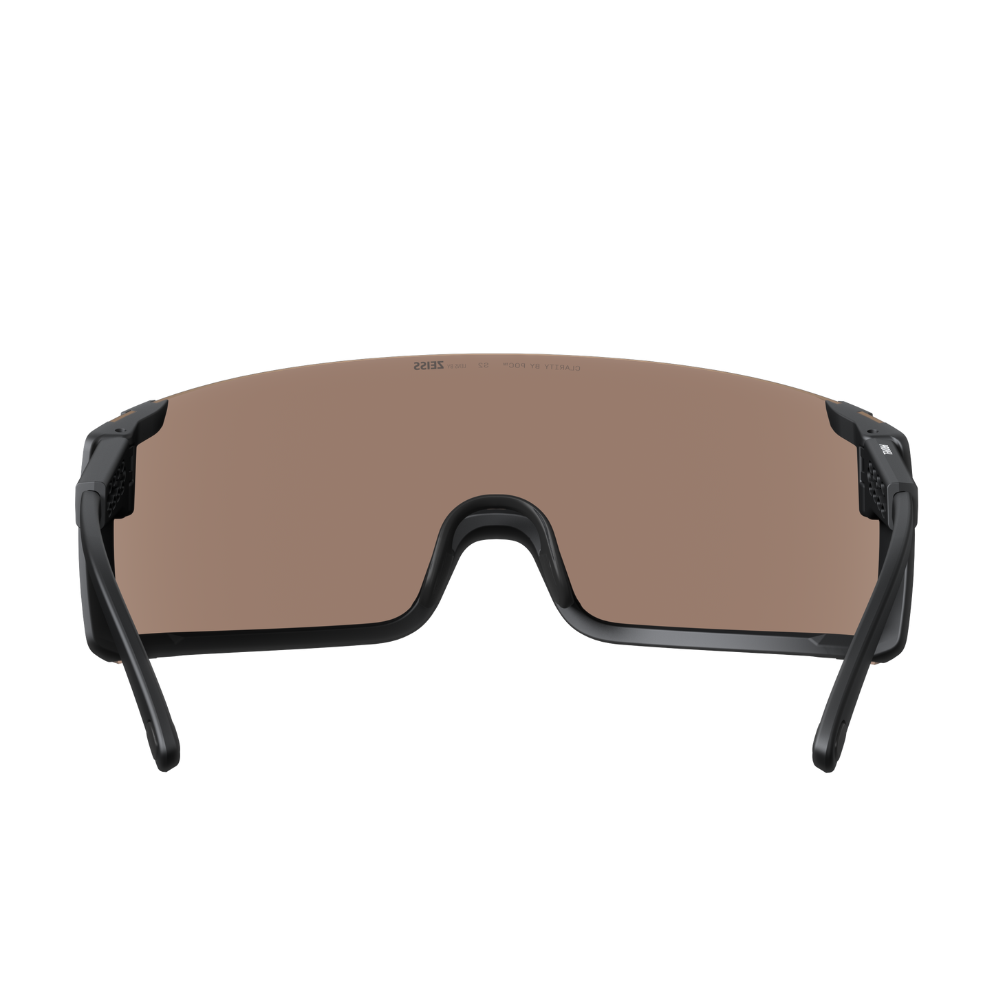 Lunettes POC PROPEL Noir Verre Clarity Trail Partly Sunny Silver