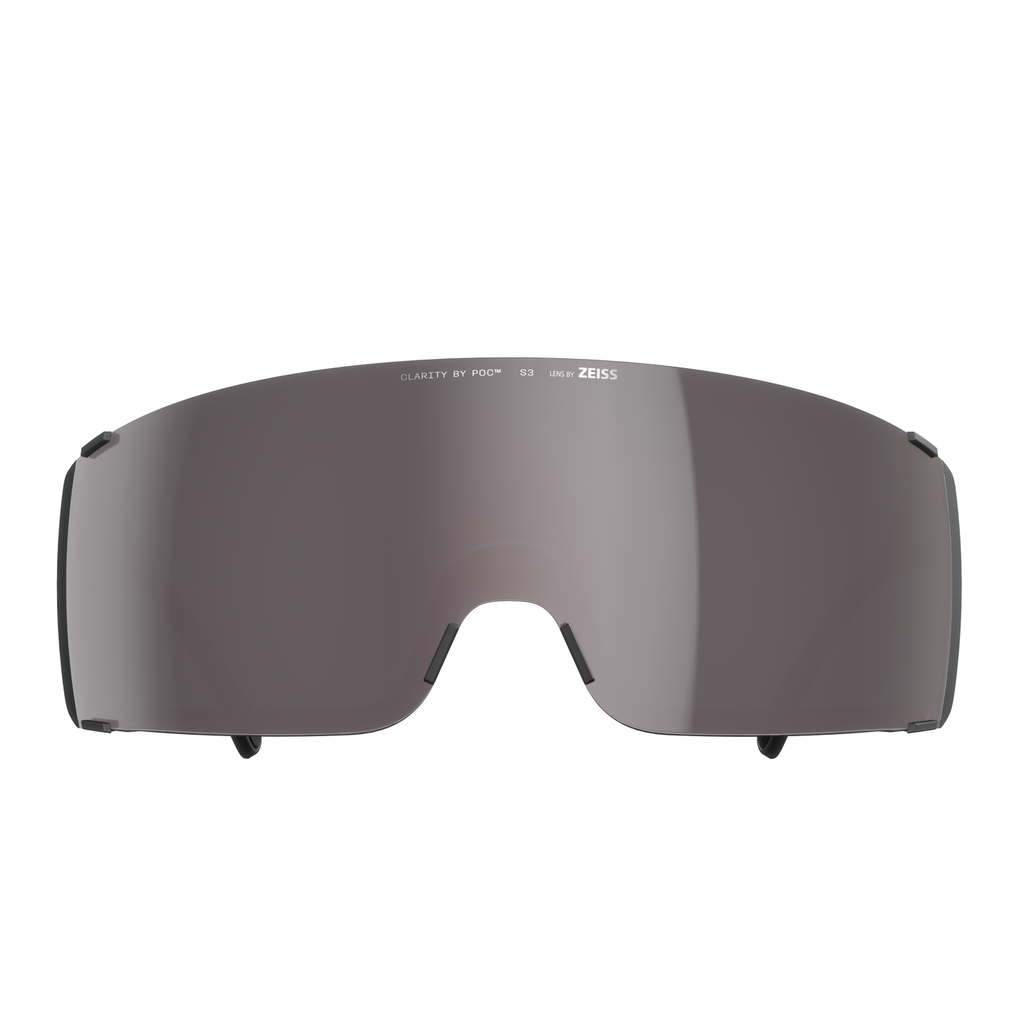 Lunettes POC PROPEL + Noir Verre Clarity Road Sunny Silver