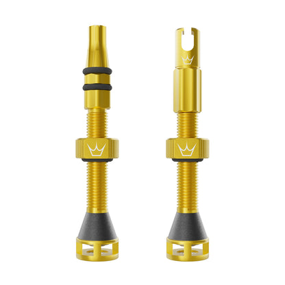 Valves Tubeless PEATY'S HOLESHOT FAST FLOW 60mm (x2) Or