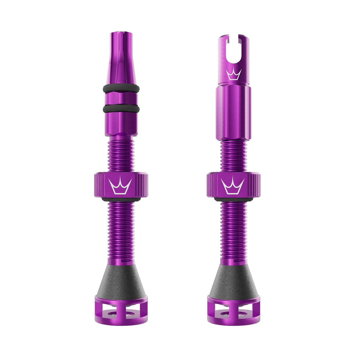 Valves Tubeless PEATY'S HOLESHOT FAST FLOW 42mm (x2) Violet