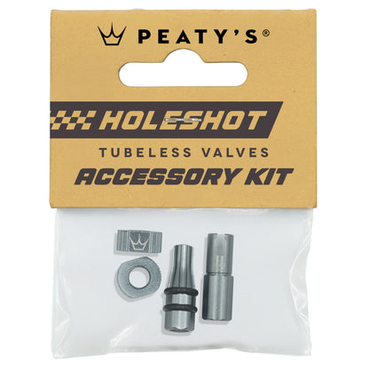 Kit Bouchons et Ecrous de Valves PEATY'S HOLESHOT FAST FLOW Pétrole