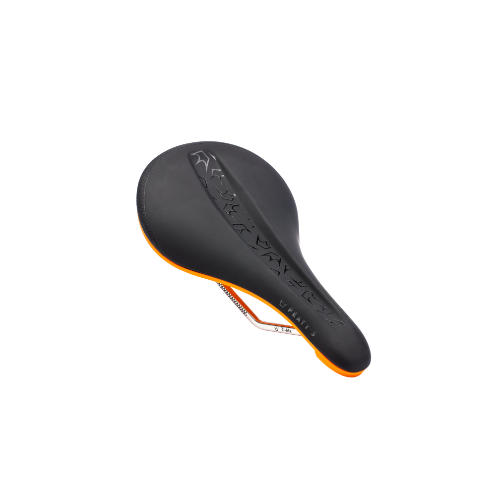 Selle PEATY'S Monarch Rails Titane Orange