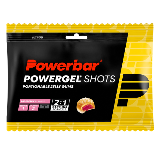 Bonbons POWERBAR POWERGEL Shots (60gr) Framboise