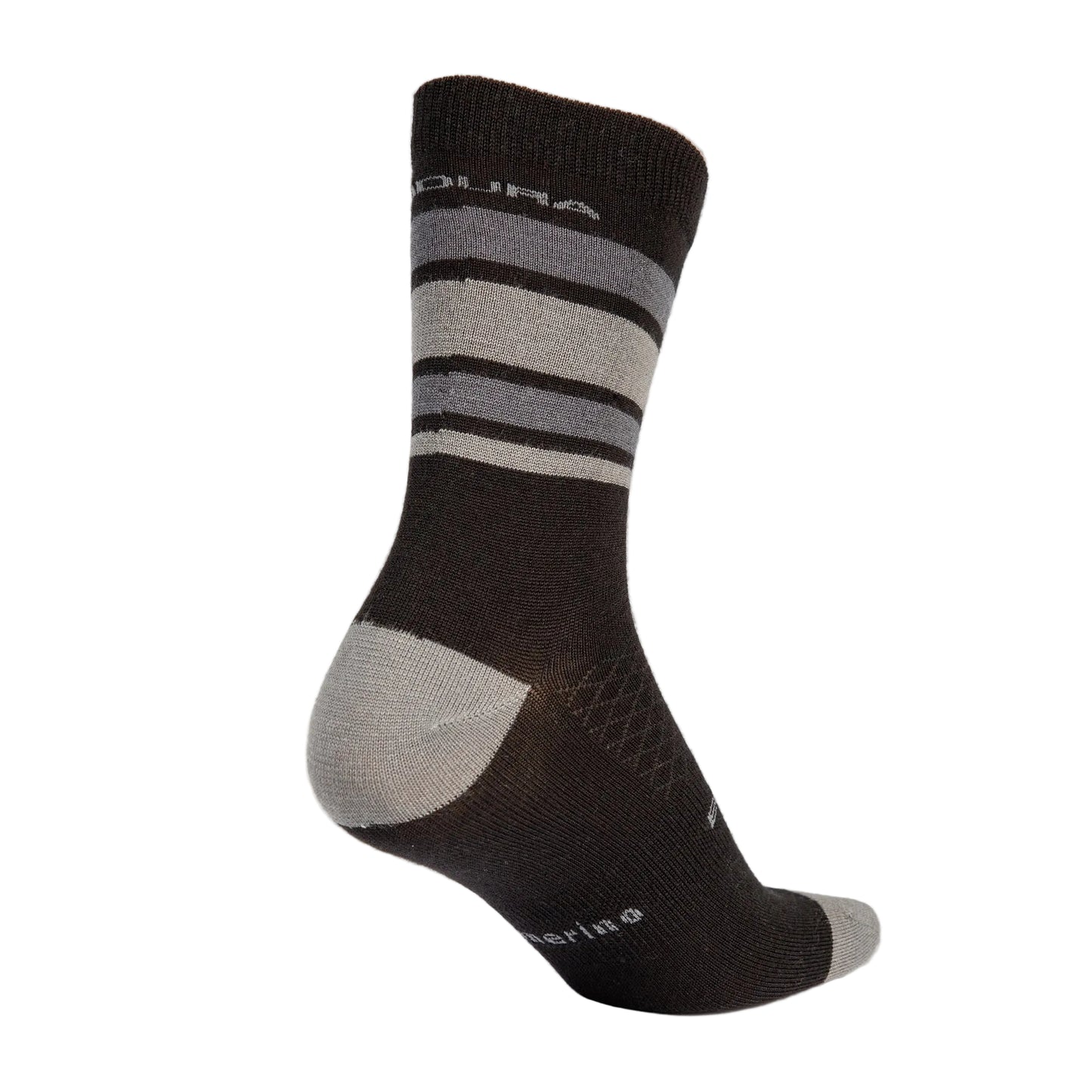 Chaussettes ENDURA BAABAA MERINO STRIPE Noir