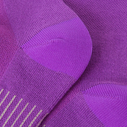 Chaussettes ENDURA  COOLMAX RACE Femme Violet/Gris/Noir (x3 Paires)