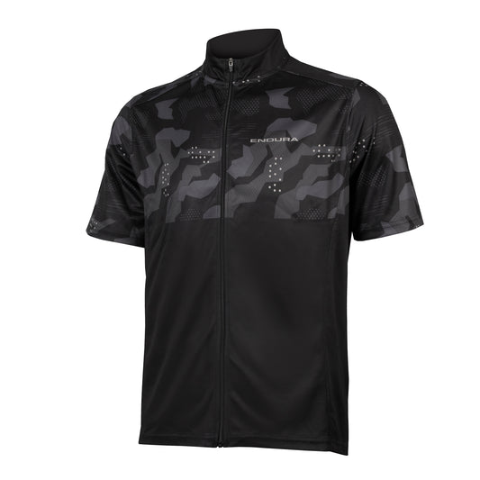 Maillot ENDURA HUMMVEE RAY II Manches Courtes Noir