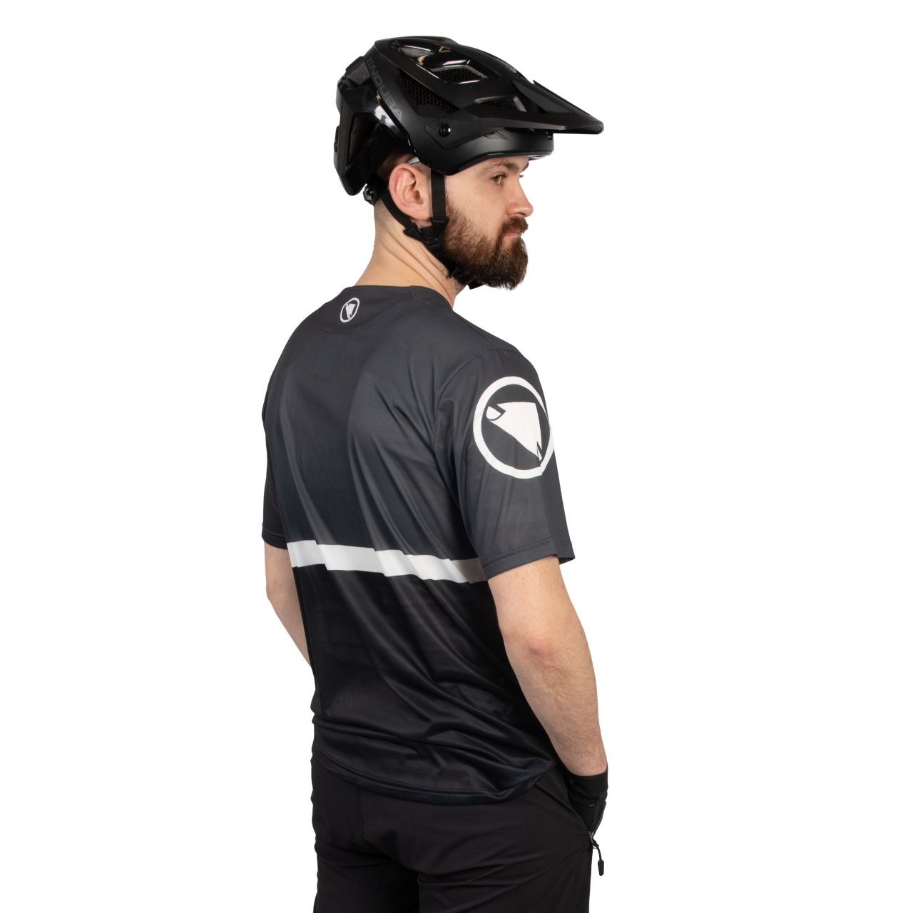 Maillot ENDURA SINGLETRACK CORE TEE II Manches Courtes Noir 2025