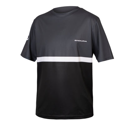 Maillot ENDURA SINGLETRACK CORE TEE II Manches Courtes Noir