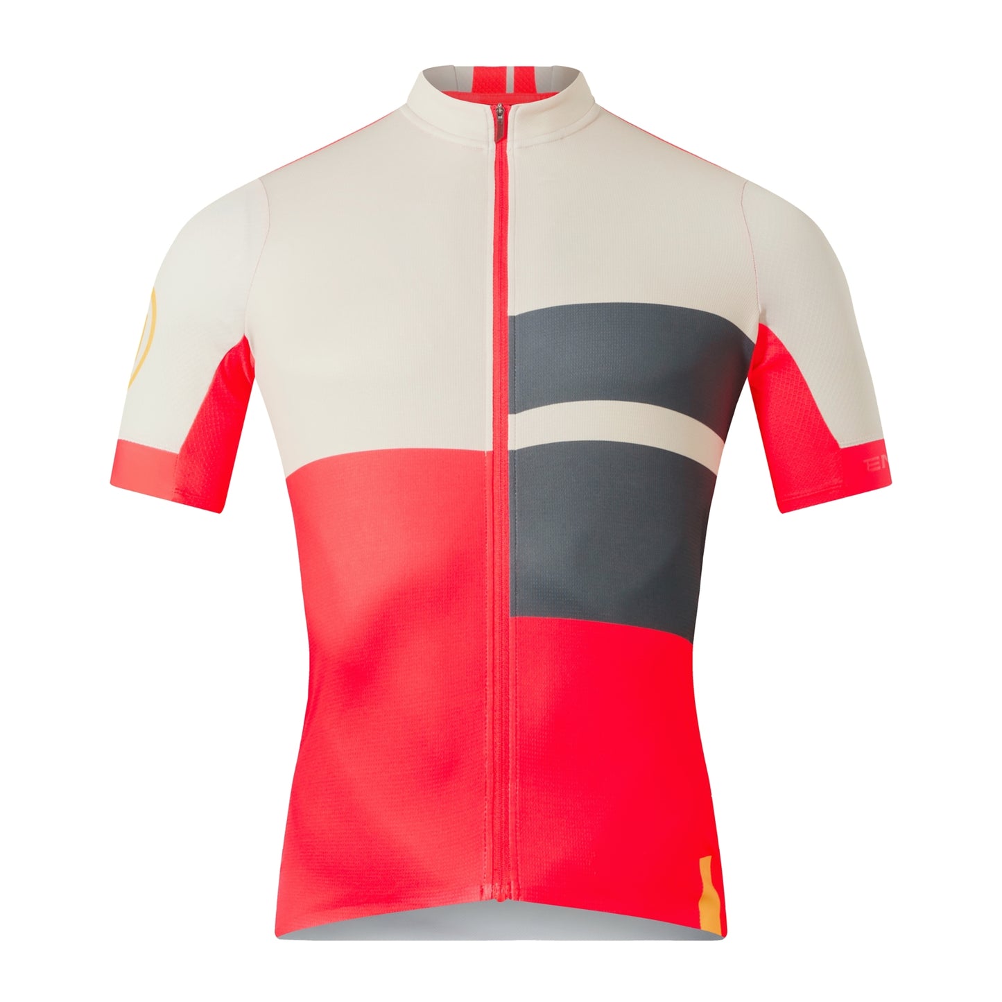 Maillot ENDURA FS260 PRINT Manches Courtes Rouge