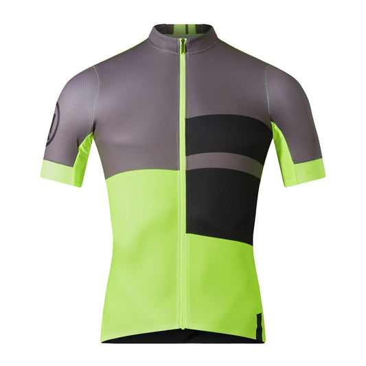 Maillot ENDURA FS260 PRINT Manches Courtes Vert