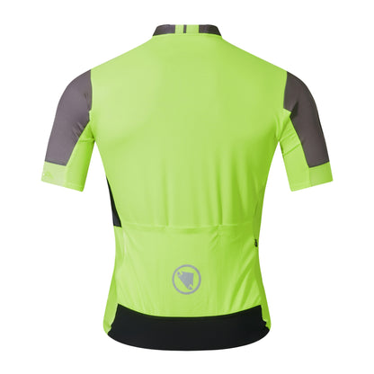Maillot ENDURA FS260 PRINT Manches Courtes Vert
