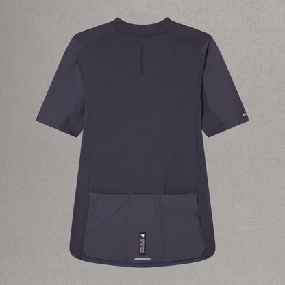 Maillot ENDURA ALLTRACK RIDE Manches Courtes Carbon Gris