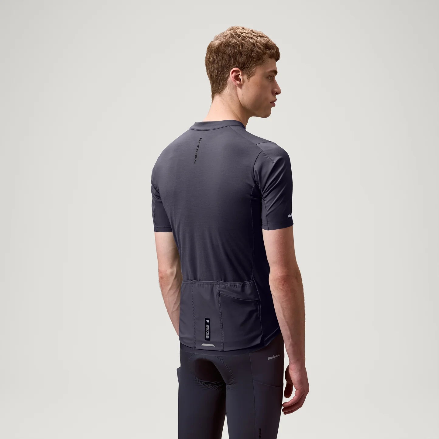 Maillot ENDURA ALLTRACK RIDE Manches Courtes Carbon Old Seed
