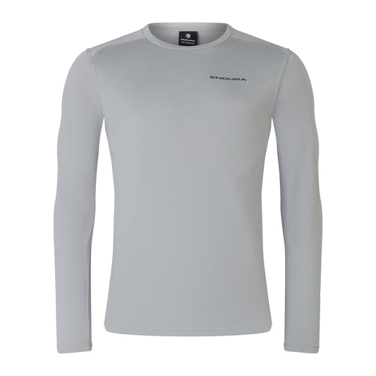 Maillot ENDURA LOOP Manches Longues Gris 2025