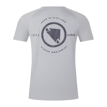 Maillot ENDURA LOOP Manches Courtes Gris