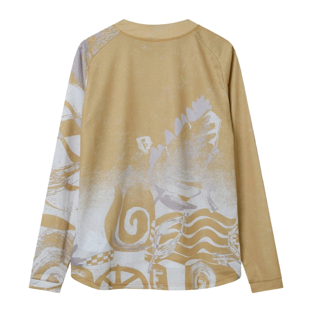 Maillot ENDURA SINGLETRACK PRINT Manches Longues Sand