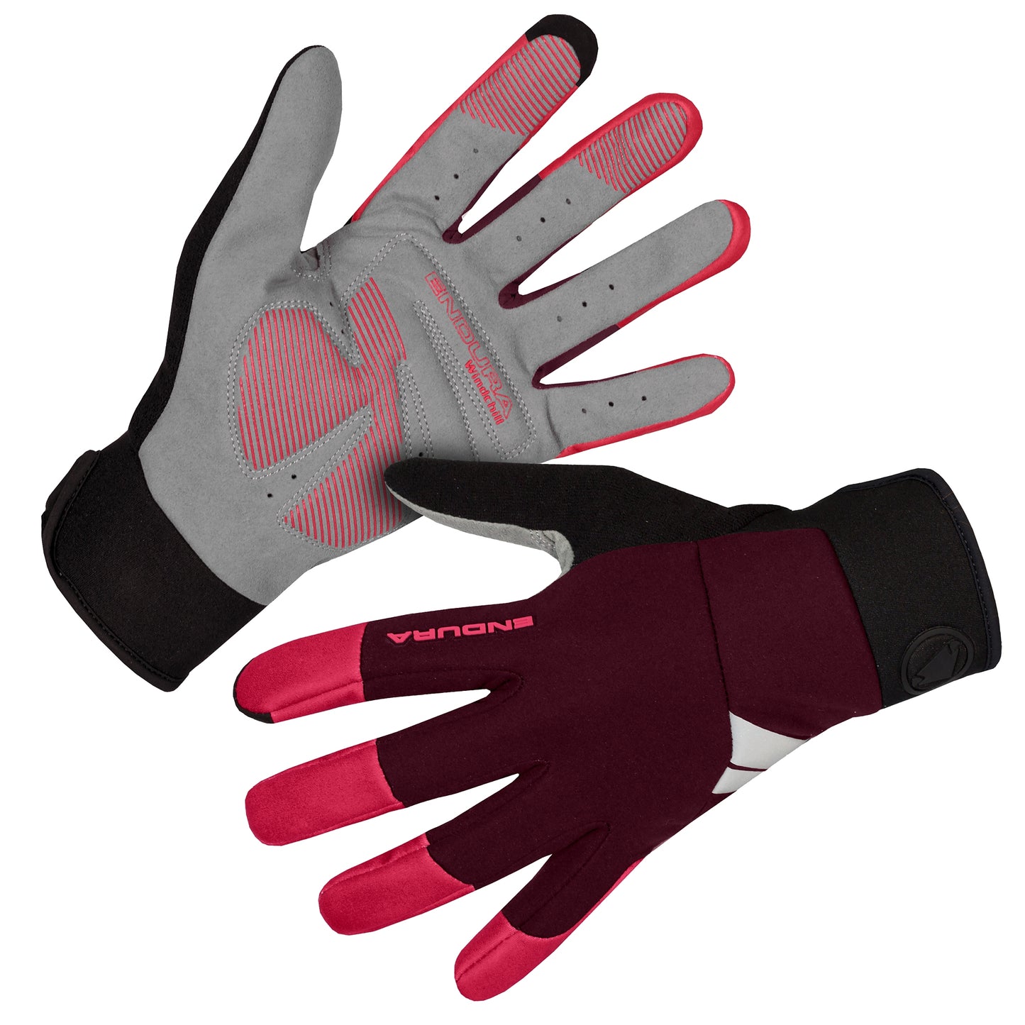 Gants ENDURA WINDCHILL Femme Bordeaux