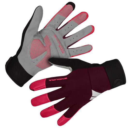 Gants ENDURA WINDCHILL Femme Bordeaux