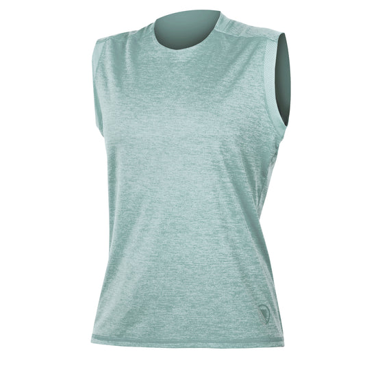 Maillot ENDURA SINGLETRACK Femme Sans Manches Gris 2025